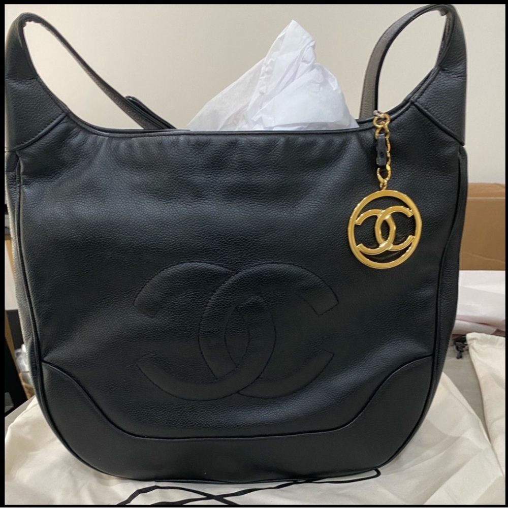 Chanel Caviar Leather Handbag